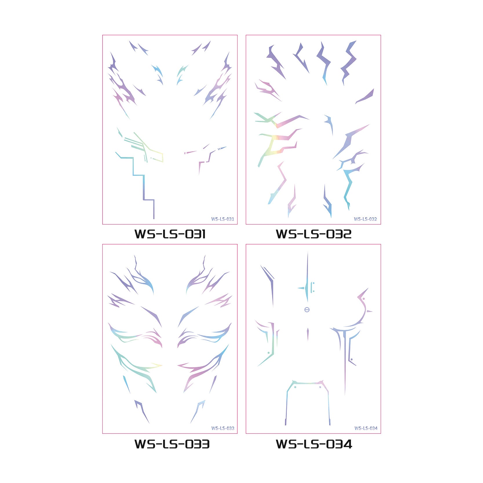 Mark of Shadows Stickers  Set